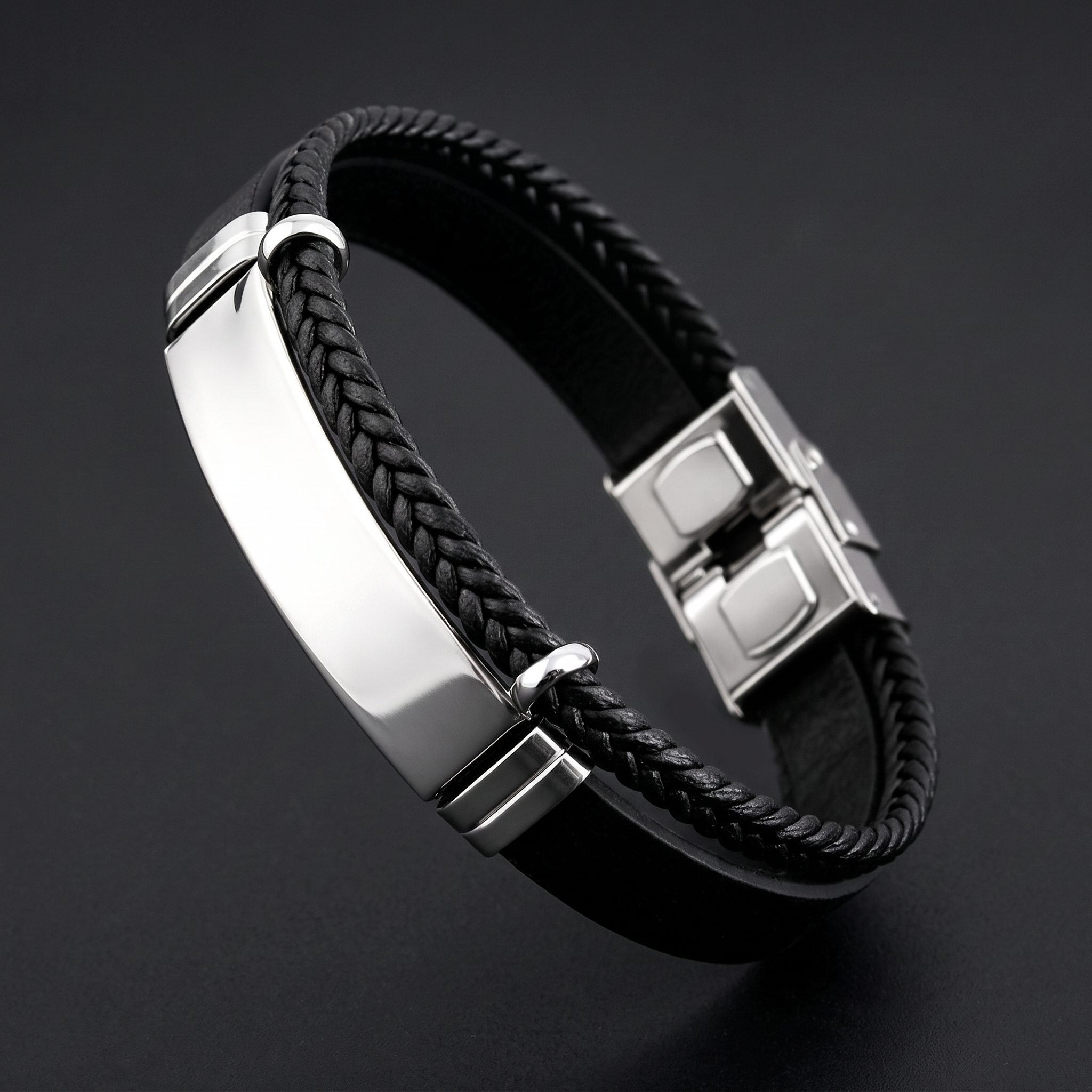 NVK-231 — herenarmband van RVS 316L